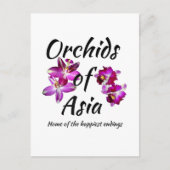 Orchids of Asia シーズンポストカード (正面)