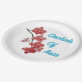 Orchids of Asia Day Spa ペーパープレート (アングル)