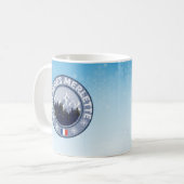 Orcières Merlette Station de ski コーヒーマグカップ (正面左)