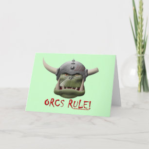 Orcsの規則! カード