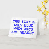 Orcsカード カード (黄色い花)