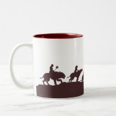 Orcsグラフィック ツートーンマグカップ (左)