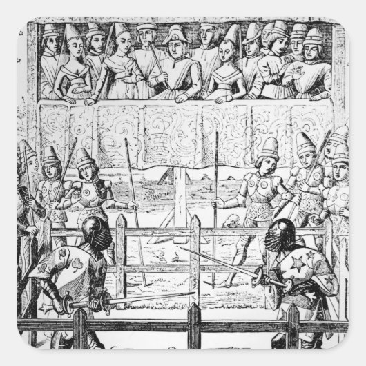 Ordealによる裁判 – 戦闘 スクエアシール (正面)