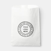 Order Businessカスタムのロ感謝していゴの白色 フェイバーバッグ (正面)