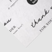 Order Business Packagingのロゴをありがとう 薄葉紙 (詳細)