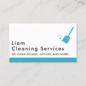 Order Cleaning Services名刺 名刺 (正面)