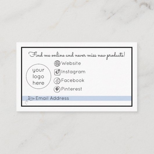 Order Enclosureカードをありがとう エンクロージャーカード (裏面)