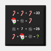 Order Of Operations Quiz Funny Math Teacher Christ マグネット (正面)