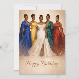 Order of the Eastern Star Birthday Card 招待状