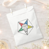 Order of the Eastern Star Emblem フェイバーバッグ (クリップ留めされた状態)