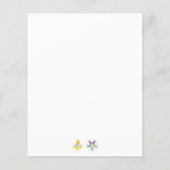 Order of the Eastern Star Emblem of the Order チラシ (裏面)