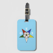 Order of the Eastern Star Emblem of the Order ラゲッジタグ (正面縦)