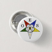 Order of the Eastern Star Emblem of the Order 缶バッジ (正面&裏面)