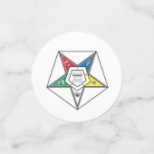 Order of the Eastern Star Emblem of the Order Conf コンフェッティ (スモール正面)