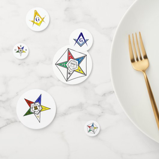 Order of the Eastern Star Emblem of the Order Conf コンフェッティ (グループ)