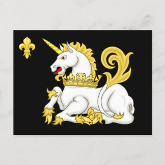 Order of the Unicorn Flag Postcard ポストカード
