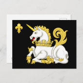 Order of the Unicorn Flag Postcard ポストカード (正面/裏面)