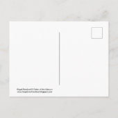 Order of the Unicorn Flag Postcard ポストカード (裏面)