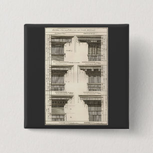 Orders of Architecture, Vintage Entablatures 缶バッジ