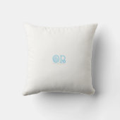 ORDesignsによる水彩花束の枕 クッション (裏面)
