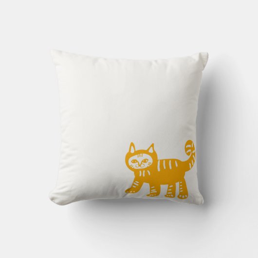 ORDesignsによる猫の枕 クッション (正面)
