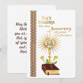 Ordination Anniversary  シーズンカード (正面/裏面)