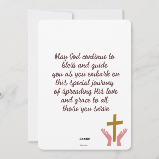 Ordination Anniversary  シーズンカード (裏面)