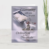 Ordination Congratation Diaconate, Deacon Hosts カード (正面)