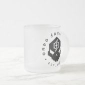 OrdoのFanaticusによって曇らされるマグ2017年 フロストグラスマグカップ (正面右)