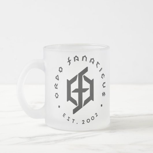 OrdoのFanaticusによって曇らされるマグ2017年 フロストグラスマグカップ (左)