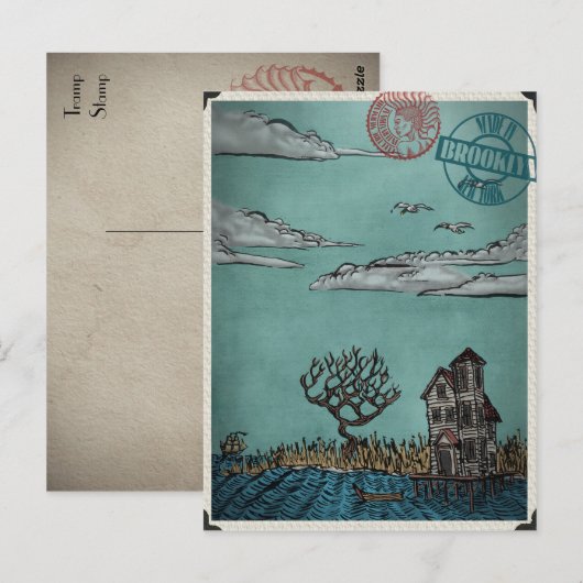 Ordovich著支柱 ポストカード (正面/裏面)