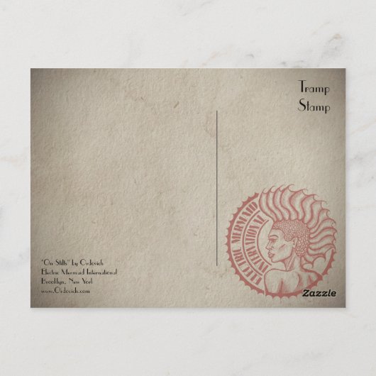 Ordovich著支柱 ポストカード (裏面)