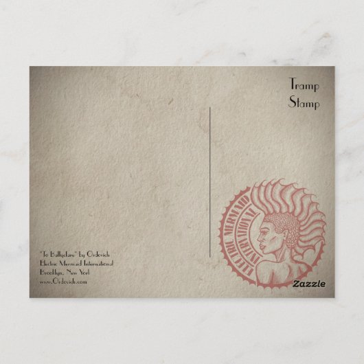 Ordovich著Ballyclareに ポストカード (裏面)