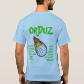 ORDUZ Tシャツ (裏面)
