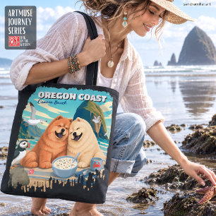 OREGON • キャノンビーチのチャウダー トートバッグ