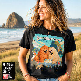 OREGON • キャノンビーチのチャウダー Tシャツ
