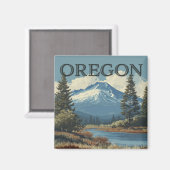 Oregon マグネット (正面/裏面)