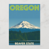 Oregon Beaver State ポストカード (正面)