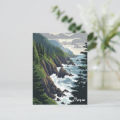 Oregon Coast ポストカード (スタンド正面)