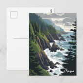 Oregon Coast ポストカード (正面/裏面)