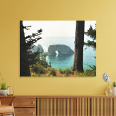 Oregon Coast、Samuel H. Boardman、Arch Rock キャンバスプリント (インサイチュ (リビング))
