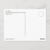 Oregon Coast、Samuel H. Boardman、Arch Rock ポストカード (裏面)