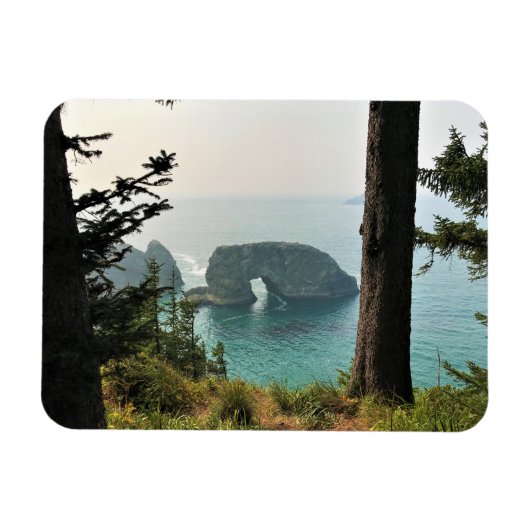 Oregon Coast、Samuel H. Boardman、Arch Rock マグネット (横)