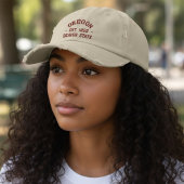 Oregon Est 1859 Beaver State Embroidered Cap 刺繍入りキャップ