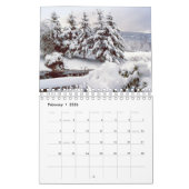 Oregon Landscape Calendar カレンダー (2月 2026)