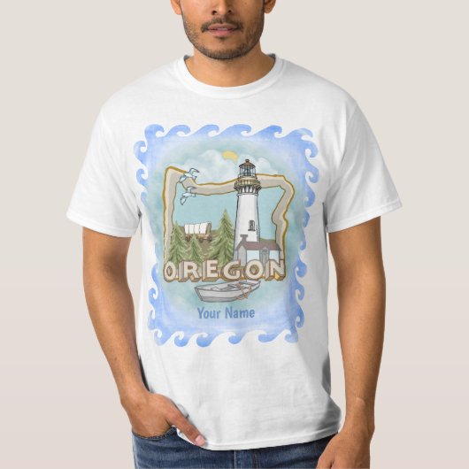 Oregon Light House Tシャツ (正面)