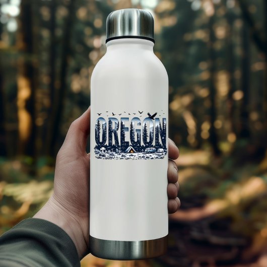 Oregon Nature Sticker | Oregon Camping Sticker シール