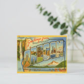 Oregon ORからの挨拶 ポストカード (スタンド正面)