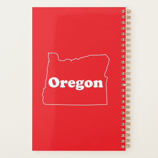 Oregon Planner  プランナー手帳 (裏面)