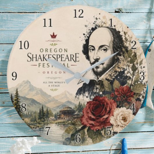 Oregon Shakespeare Festival  ラージ壁時計